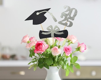 2025 Graduation decorations, Graduation Centerpiece Sticks, class of 2025, Graduation party Decoration, 2025 picks, Graduation Decor 2025
