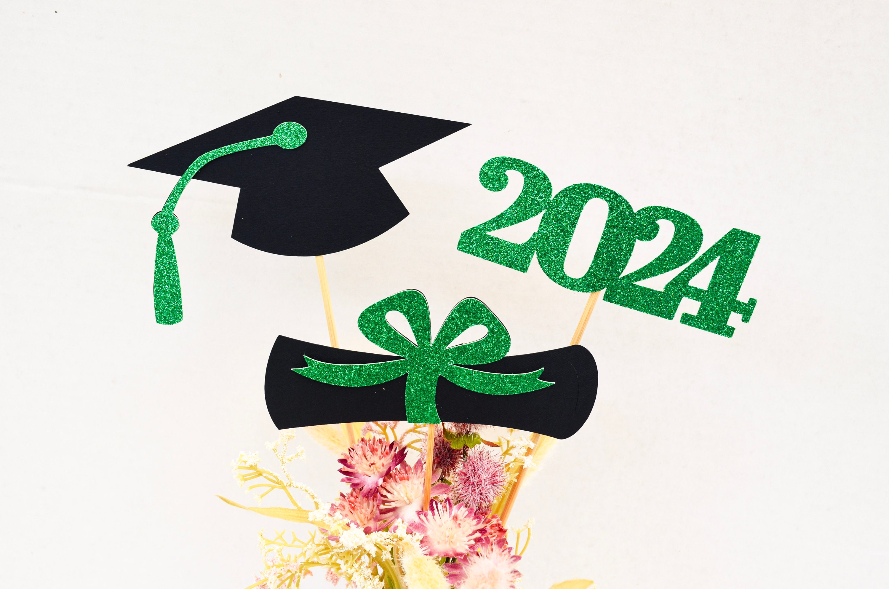 Graduation party decorations 2024, Graduation Centerpiece Stick, 2024