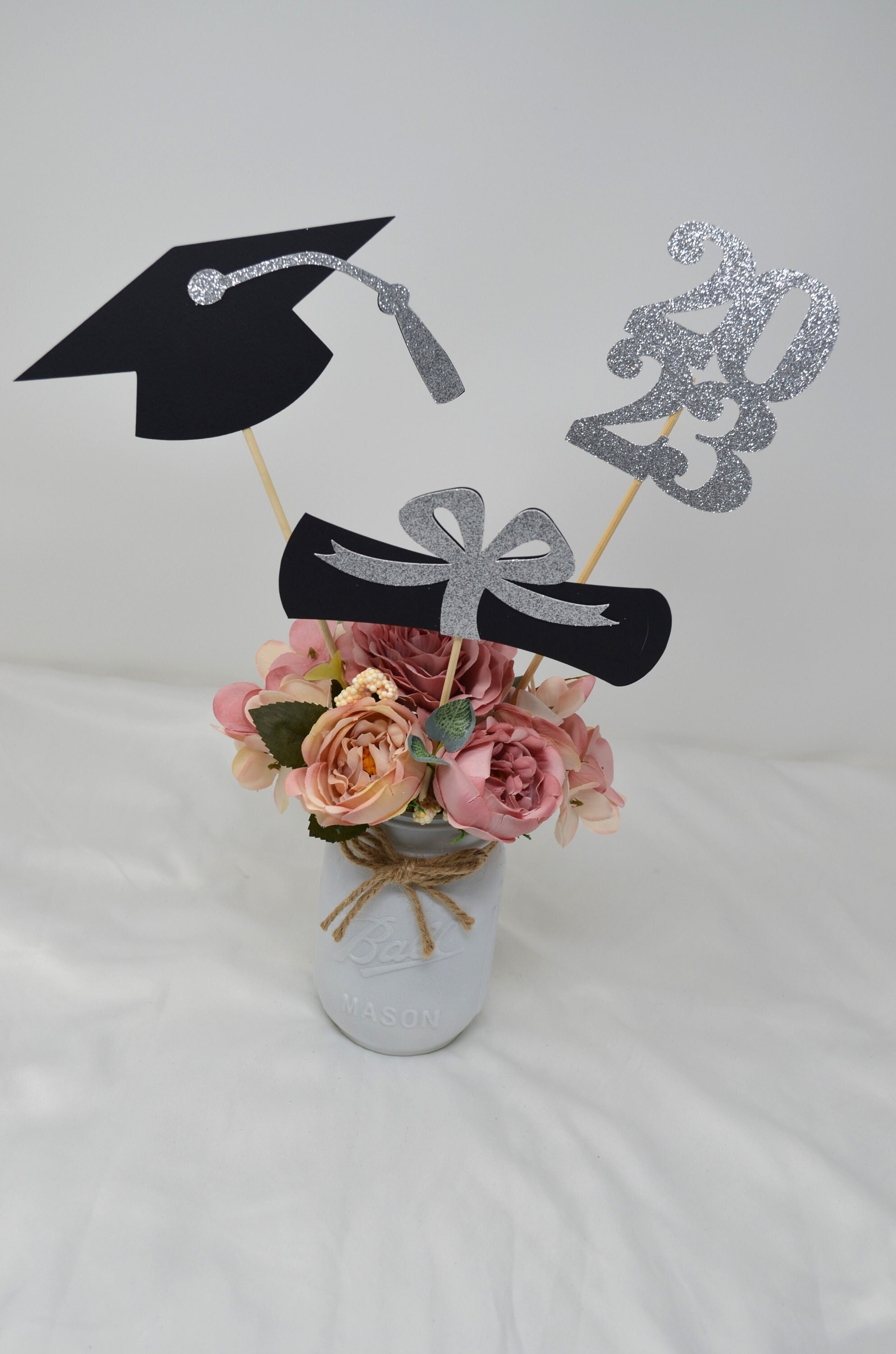 Graduation party decorations 2024, Graduation Centerpiece Sticks, Grad
