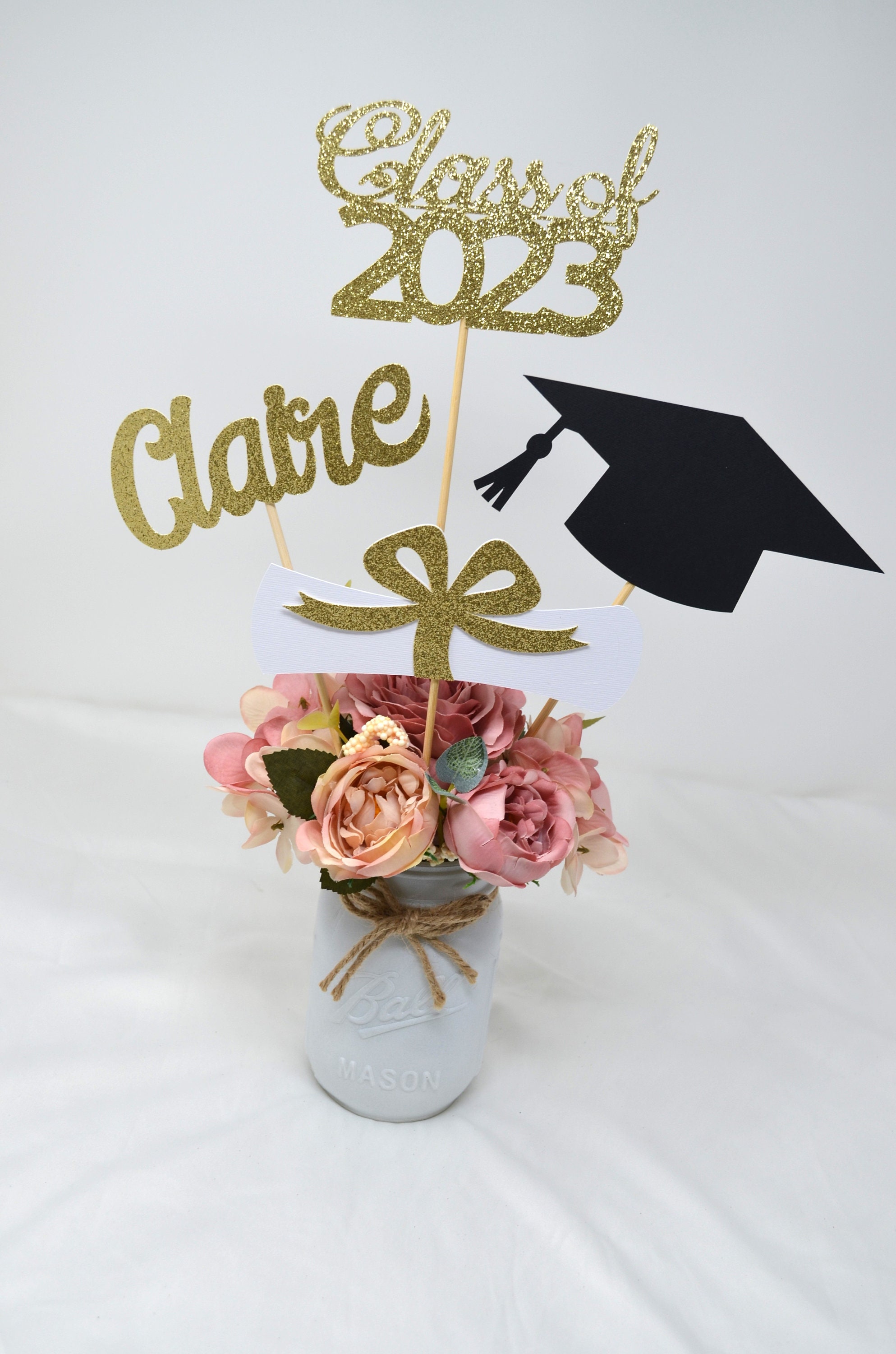 Graduation Party Decorations 2024, Graduation Centerpiece Sticks, Grad  2024, Graduation Table Decor, Class of 2024, Table Decorations 