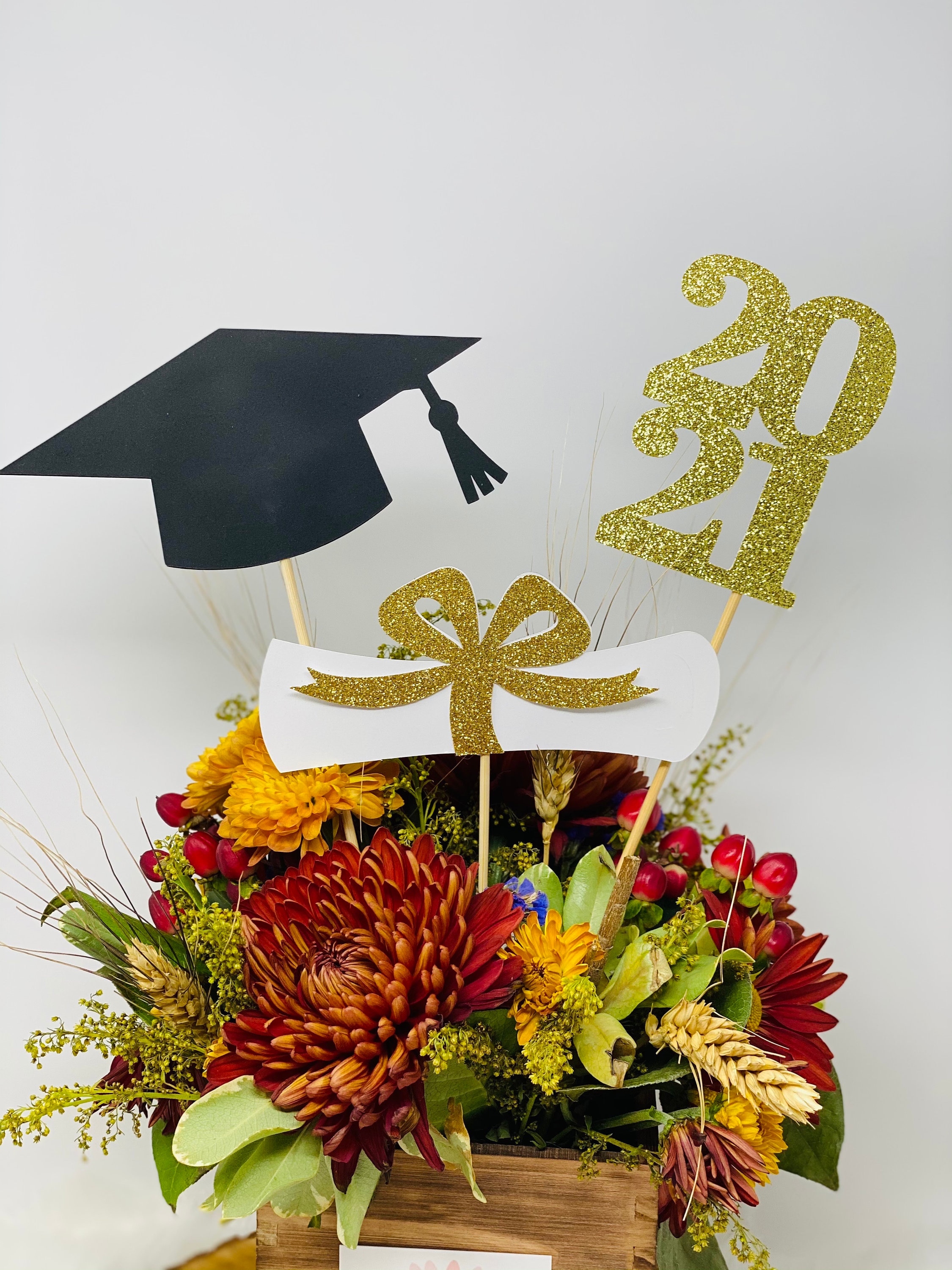 2024 Graduation decorations, Graduation Centerpiece Sticks, class of