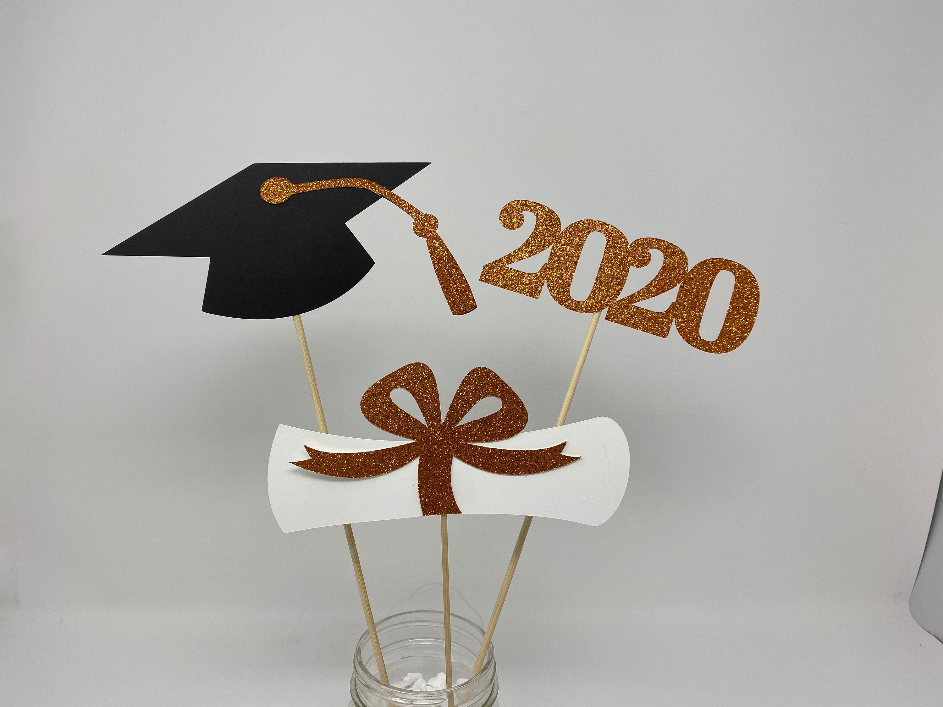 Graduation party decorations 2024, Graduation Centerpiece Sticks, Grad