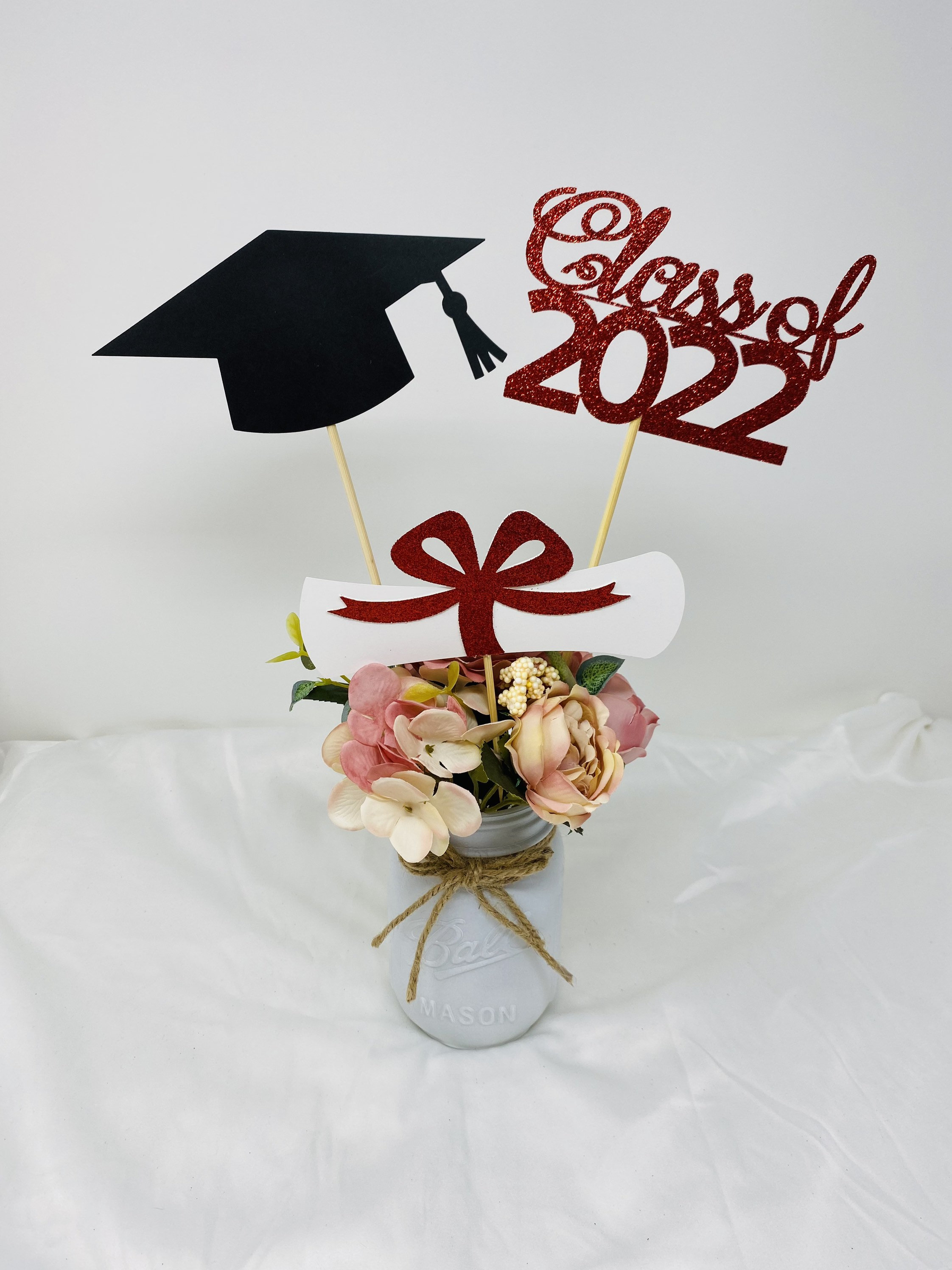 Graduation party decorations 2025, Graduation Centerpiece Sticks, Grad