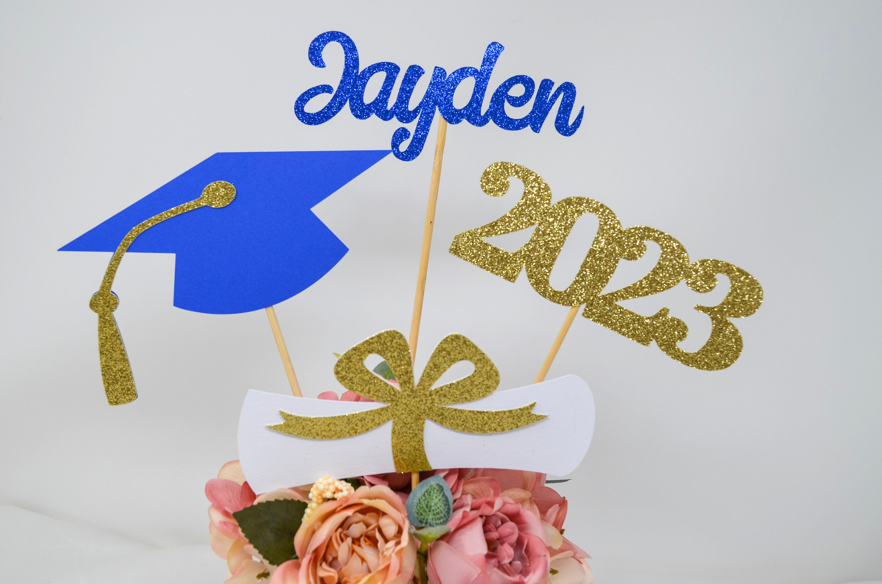 Graduation party decorations 2025, Graduation Centerpiece Sticks, Grad