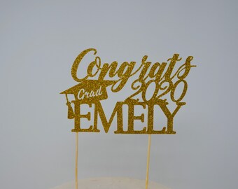 Graduation party decorations 2024, Graduation Cake Topper, Personalized Graduation cake topper, Graduation Party decor 2024, Congrats Grad