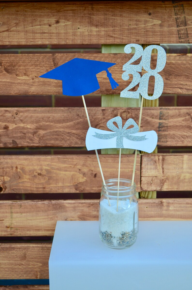 2024 Graduation decorations, Graduation Centerpiece Sticks, class of 2024, Graduation party Decoration, 2024 picks, Graduation Decor 2024 image 3