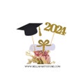 Graduation decorations 2024, Graduation Centerpiece Sticks,  class of 2024, Graduation Party Decorations, Graduation Party Decor, 2024 decor