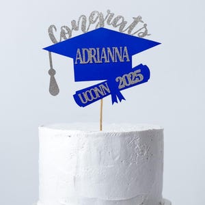Graduation party decorations 2025, Graduation Cake Topper, Personalized Graduation cake topper, Graduation Party decor 2025, Congrats Grad