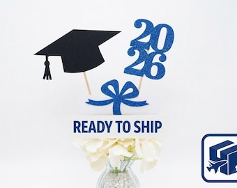 2026 Graduation party decorations, Centerpiece Sticks, class of 2026, 2026 picks, Decor 2026 READY TO SHIP