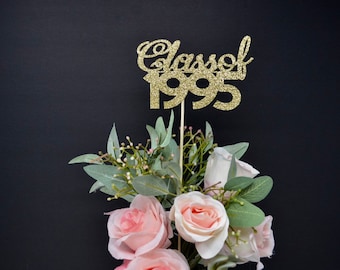 Class Reunion 1995, Class of 1995, Class Reunion Centerpiece , Class Reunion Decoration, Class Anniversary, Prom, School, University