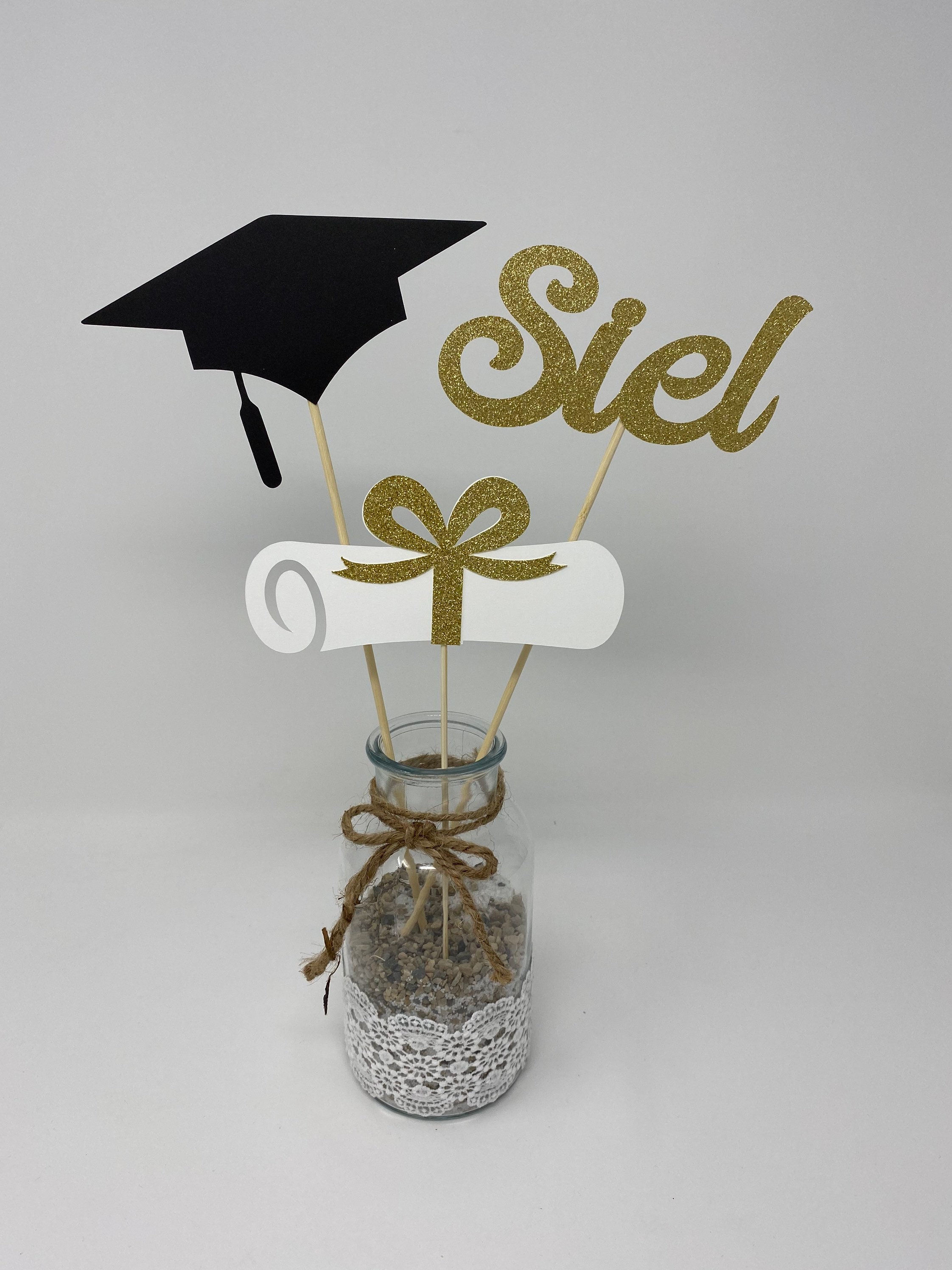 Graduation party decorations 2024, Graduation Centerpiece Sticks, Grad