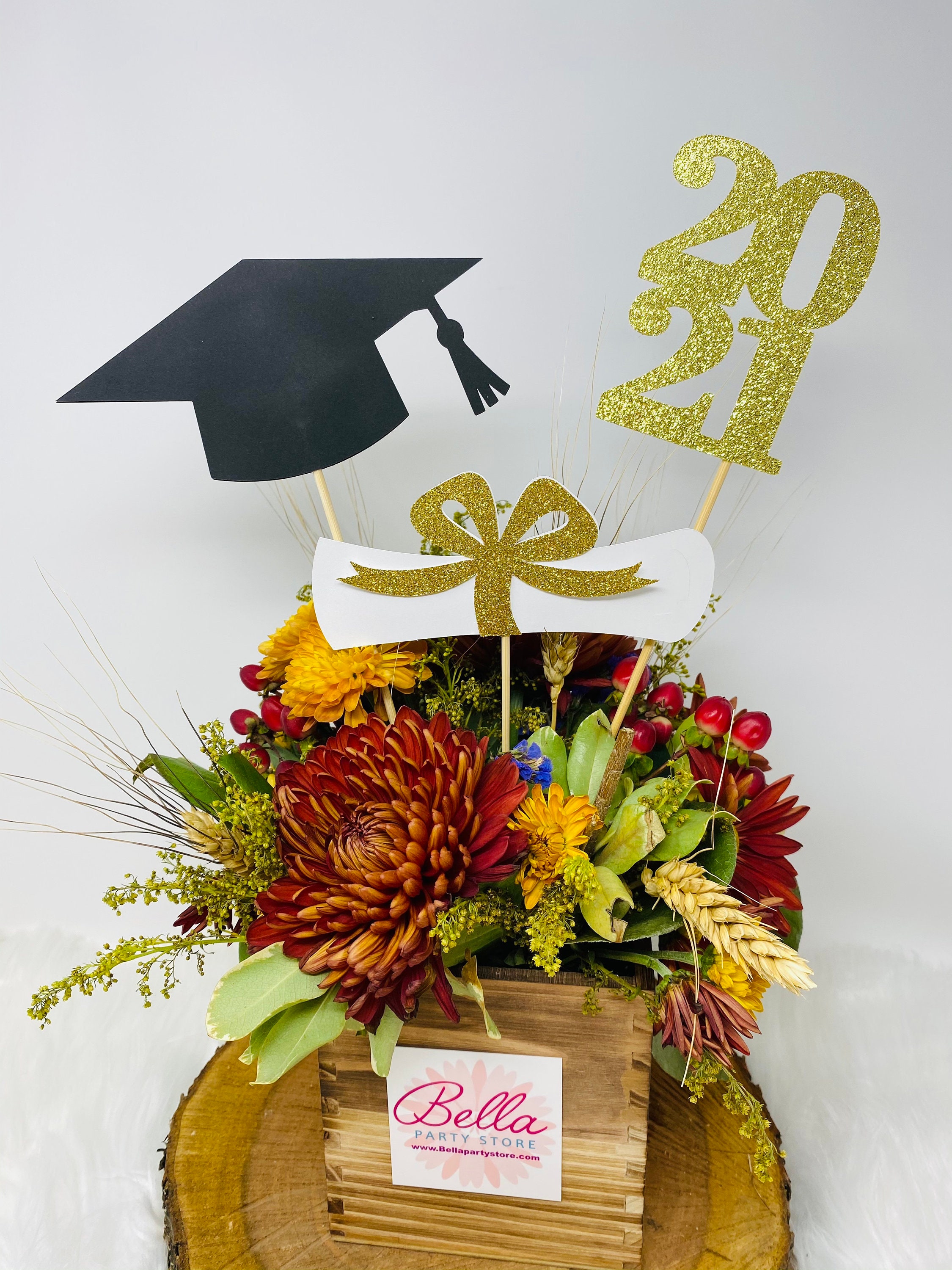 2021 Graduation decorations, Graduation Centerpiece Sticks, class of