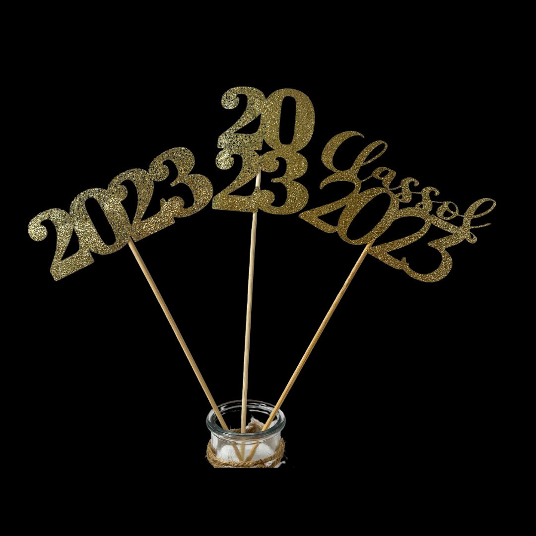 Graduation Decorations 2024, Graduation Centerpiece Sticks, Class