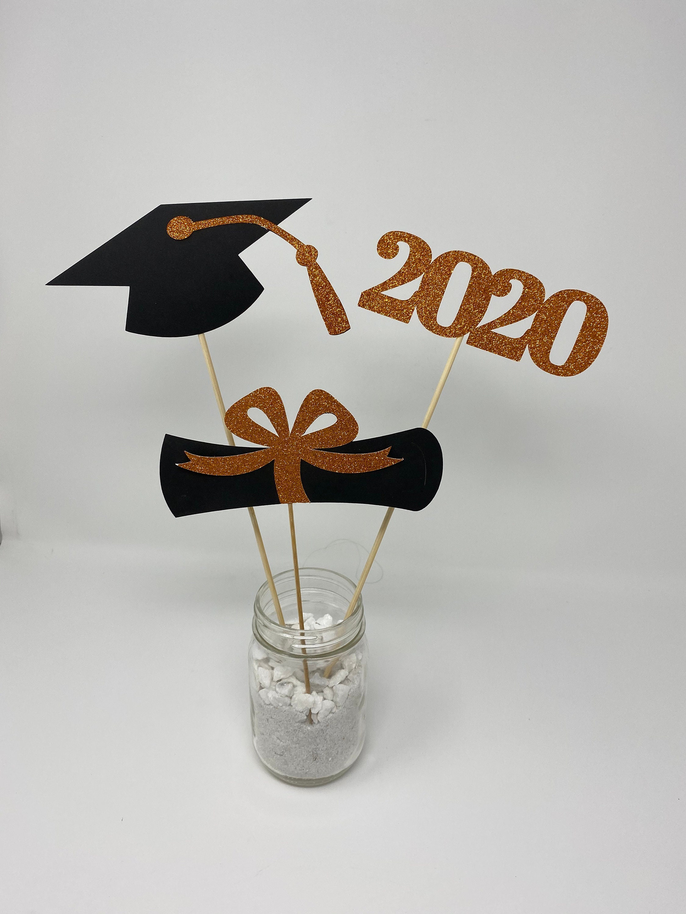 Graduation party decorations 2024, Graduation Centerpiece Sticks, Grad
