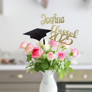 Graduation party decorations 2025, Graduation Centerpiece Sticks, PERSONALIZED, class of 2025, Graduation Decoration, prom 2025, 2025 props