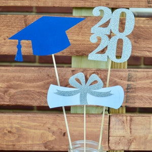 2024 Graduation decorations, Graduation Centerpiece Sticks, class of 2024, Graduation party Decoration, 2024 picks, Graduation Decor 2024 image 4