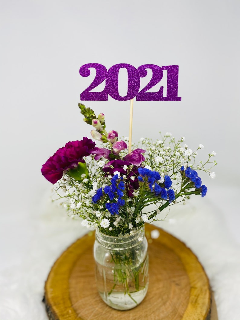 prom 2021 Cap Diploma Grad class of 2021 Graduation Decoration Graduation Centerpiece Sticks Graduation party decorations 2021