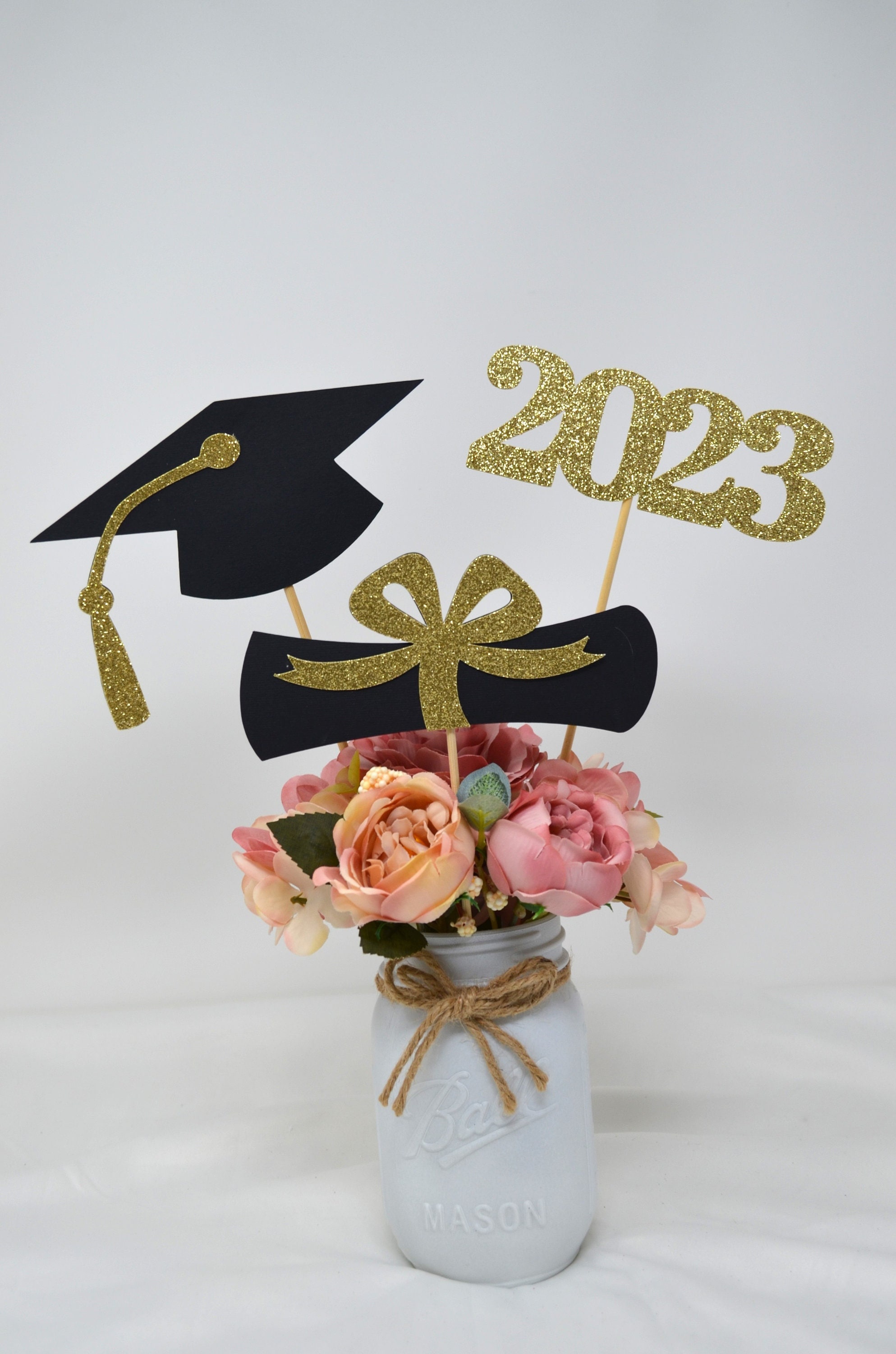 Graduation decorations 2024, Graduation Centerpiece Sticks, class of