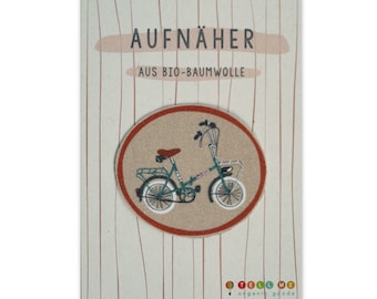 Aufnäher FAHRRAD Bio 6,5 cm x 7 cm