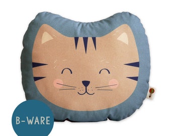 Kleines Kissen KATZE  Bio > B-Ware