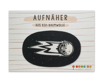 Aufnäher KOMET Bio 10 cm x 6 cm