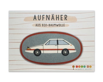 Aufnäher AUTO Bio 11 cm x 6 cm