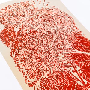 red chrysanthemum japanese wall art flower lino linocut print original artwork printmaking botanical bedroom decor cottagecore hostess gift linogravure thanksgiving table rustic christmas
living room teacher appreciation back to school linoldruck floral nature educators new apartment handprinted large entryway farmhouse mother mom wife girlfriend sister godmother grandmother lover housewarming home dining kitchen dorm Rustic Handmade Thank You Coworker Gratitude Mentor Say Thanks Unique Present