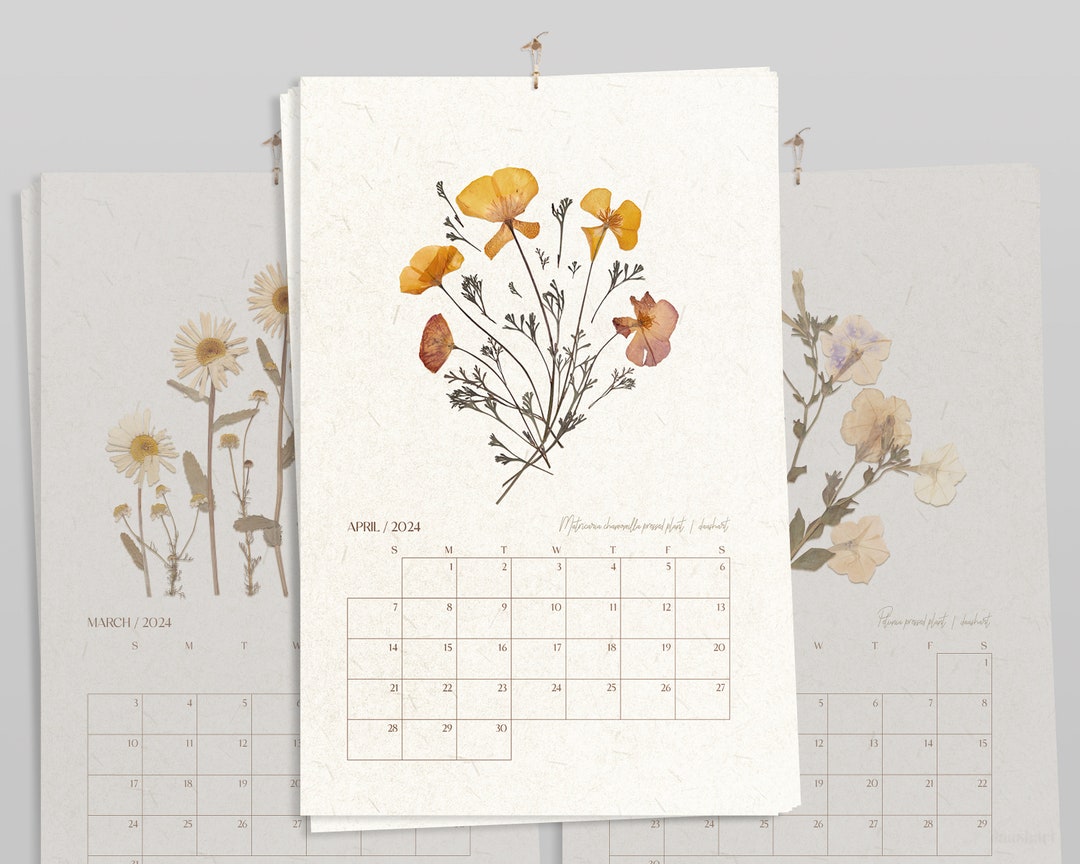 Large printable calendar 2024 Monthly planner 11x17in Minimalist
