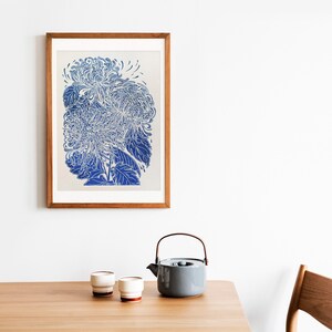 blue chrysanthemum japanese wall art flower lino linocut print original artwork printmaking botanical bedroom decor cottagecore hostess gift linogravure thanksgiving table rustic christmas
living room teacher appreciation back to school linoldruck floral nature educators new apartment handprinted large entryway farmhouse mother mom wife girlfriend sister godmother grandmother lover housewarming home dining kitchen dorm Rustic Handmade Thank You Coworker Gratitude Mentor Say Thanks Unique Present