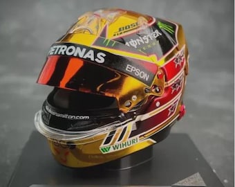 2018 - Lewis Hamilton Formula One F1 - 1:5 Scale Helmet - Abu Dhabi 2018 - #44