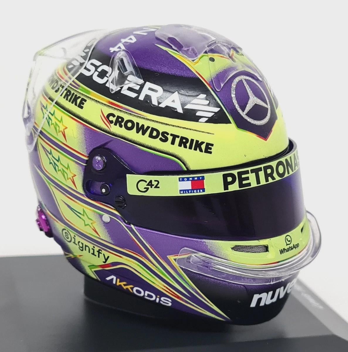 2024 - Lewis Hamilton Formula One F1 - 1:5 Scale Helmet - British