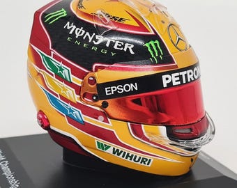 2017 - Lewis Hamilton Formula One F1 - 1:5 Scale Helmet - Mexico GP - #44