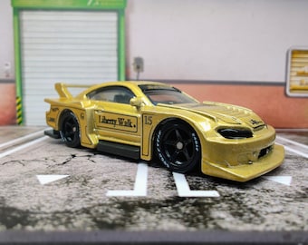 Hot Wheels Liberty Walk Nissan S15 Silvia With Real Riders 6 Spoke