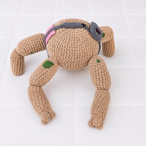 Handmade Crocheted Rocky from Project Hail Mary - ChatGPT AI Voice!
