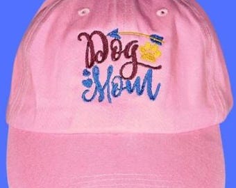 Proud "Dog Mom" Baseball Cap – Personalized Dog Lover Gift
