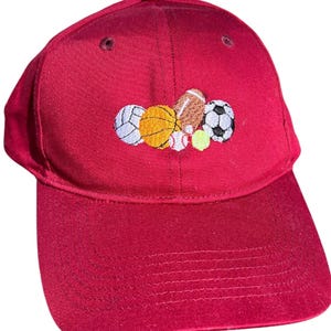 Personalized Multi-Sport Embroidered Cap: Custom Baseball, Soccer, & More