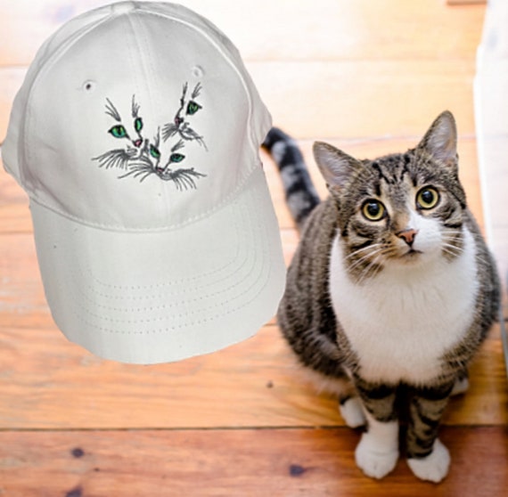 cat ball cap