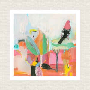 ABSTRACT COLORFUL CONTEMPORARY Art Print, modern colorful art, home decor abstract print, office colorful wall art painting,