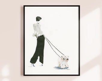 Terrier Art Print | Etsy