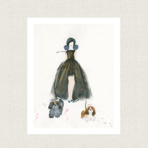 CONTEMPORARY SHIH TZU Dog Art Print