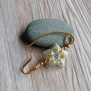 Star Scarf pin, copper brooch pin, Resin jewelry, mother's day gift idea, Shawl pin, brooches pins, sweater pin, star brooch, handmade gift