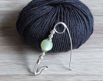 Mint green shawl pin, sweater pin, scarf pin, gift for women, Brooch, birthday gift , for her, copper pins, gift for her, jewelry gift