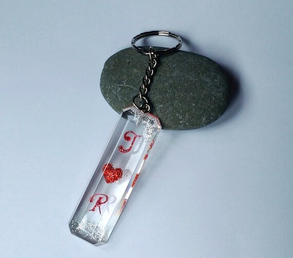 letter j keychain
