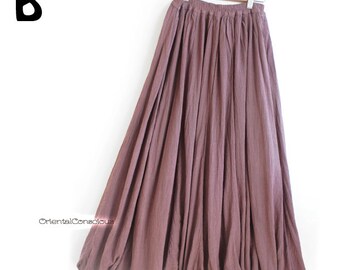 Stone Washed Unusual Sarueru Pants Brown Cotton100/% Boho Peasant Asian Unisex
