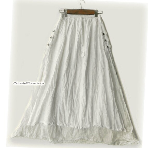 Cotton skirt cheap wrinkles