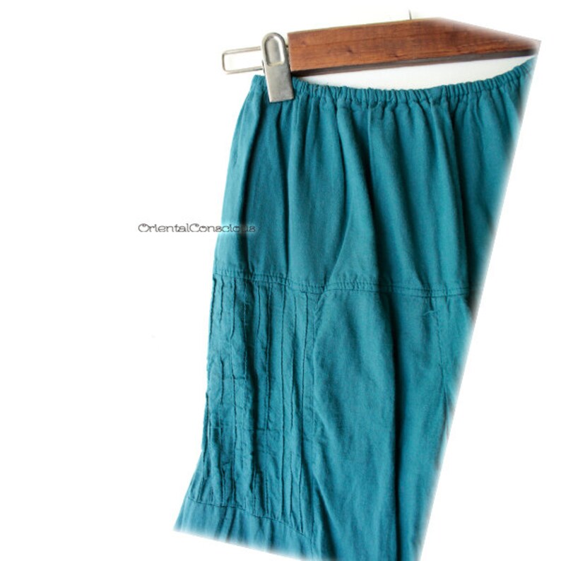 Fluffy Drape Bohemian Flare Pants Puple Cotton100/% Hippie Hippy Peasant Natural Boho