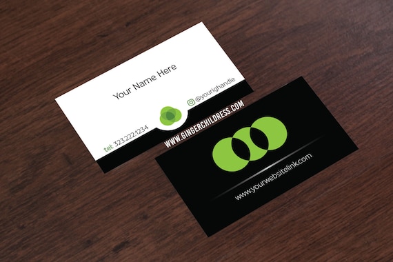black business card social media business card black and green business card free ground shipping social media business card