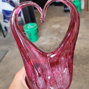 Memorial heart sculpture