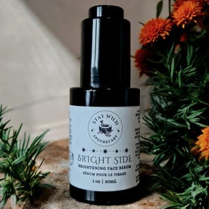 Bright Side Face Serum | Herbal Infusion | Hydrating Facial Elixir | Sensitive Skincare | Organic | All Natural | Vegan | Gluten Free