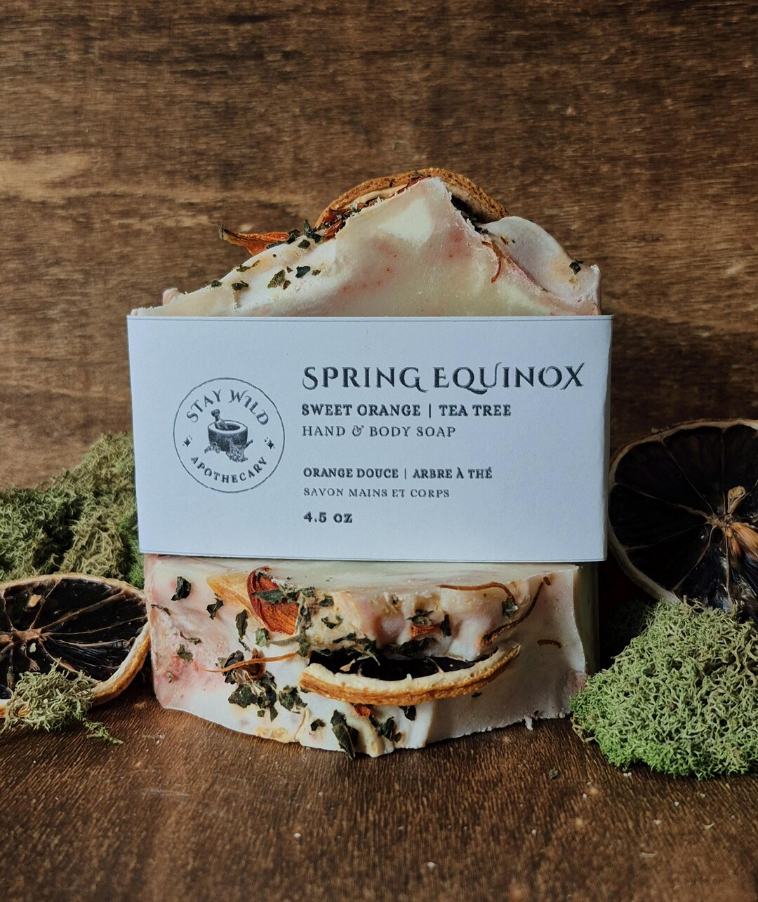 Where Is Spring Soap Spring Equinox Soap Bar | Orange and Tea Tree | Vegan Shea Soap ...